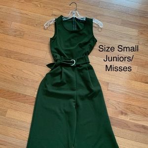 Olive green romper size Small